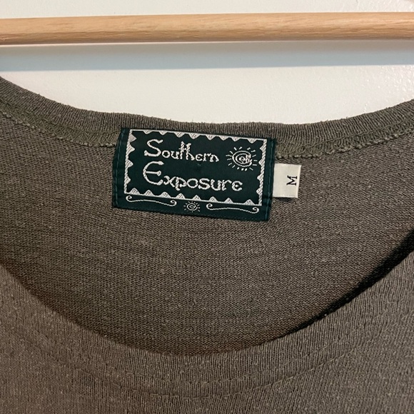 Raw Silk Maxi dress Sz M - Picture 2 of 3